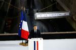Frankrigs præsident Emmanuel Macron har varslet ny europæisk atomparaply. Foto: Yoan Valat/Ritzau Scanpix