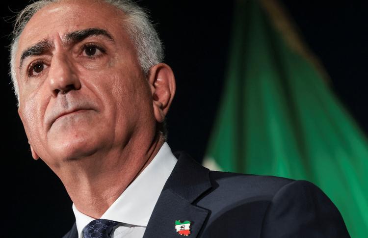 Reza Pahlavis familie flygtede fra Iran i 1979.  Foto: Jonathan Ernst/Ritzau Scanpix