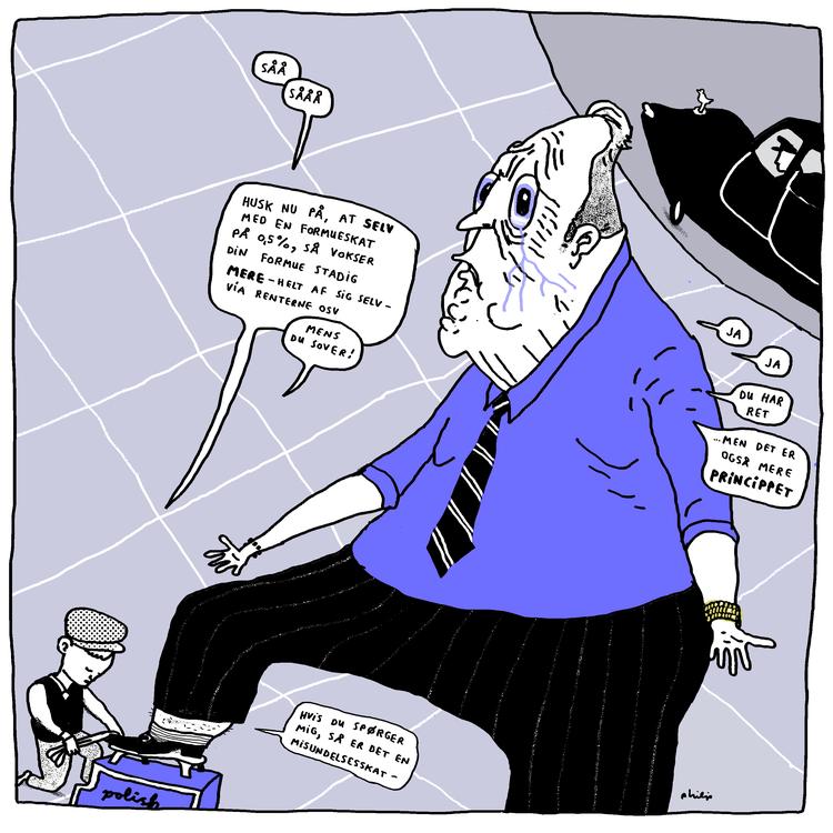 Tegning: Philip Ytournel