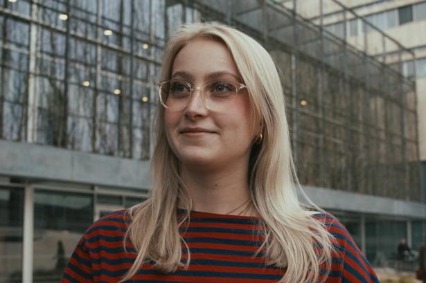 Sofia, 20 år, er i den grad på boligjagt. Foto: Andreas Sterup-Teper