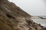 Klimatilpasningsplan 2 er vigtig. Vi skal udvikle landet i lyset af fremtidige udfordringer fra det stigende havvand. Vi skal træffe valg og nøje overveje deres konsekvenser. Her kystsikring ved Vejby Strand. Foto: Peter Hove Olesen