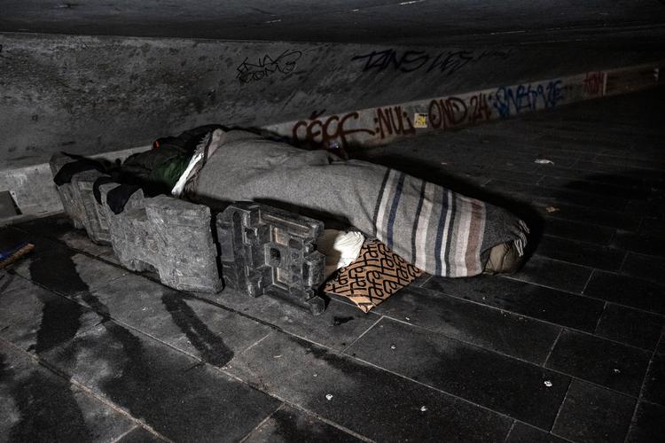 Psykisk sygdom er den hyppigste årsag til hjemløshed, men det er ikke den eneste. Misbrug, skilsmisse, dårlig økonomi er også blandt de udløsende faktorer. Og ofte er det en blanding af mange ting, der gør, at mennesker ender uden et hjem.  Foto: Martin Lehmann