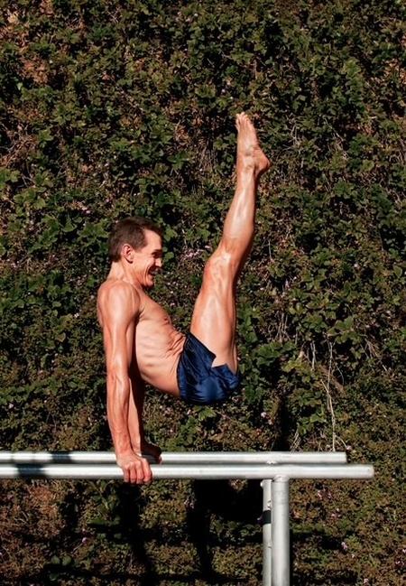 Ole Henriksen works out in Los Angeles in 2018. The skin-care king stays in shape with daily exercise, good sleep and a healthy diet – habits that also shape his outlook on life. Private photo 