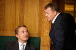Morten Messerschmidt (DF) kan komme til at hjælpe Lars Løkke (M) til stor indflydelse ved at hive tilpas mange vælgere hen over midten. Foto: Jens Dresling