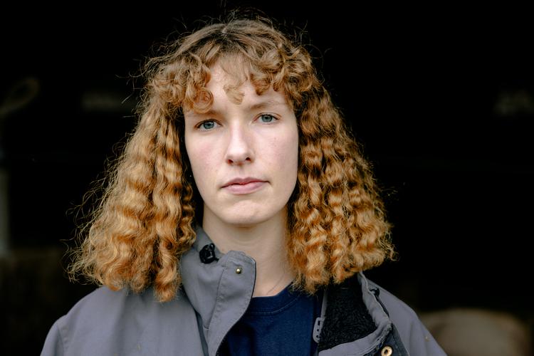 Klara Rasmussen hed hun, da hun søgte job i svinebranchen. Det lykkedes journalisten at få job hos en landmand med samlet over 10.000 grise. Foto: Peter Maunsbach