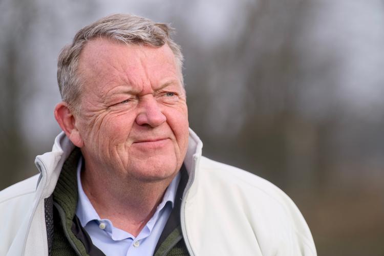 Moderaterne holdt lørdag pressemøde på Gram Slot i Sønderjylland, hvor de præsenterede en række forslag om dansk svineproduktion. Det overordnede budskab var, at der skal produceres færre svin i Danmark.  Foto: Frank Cilius/Ritzau Scanpix