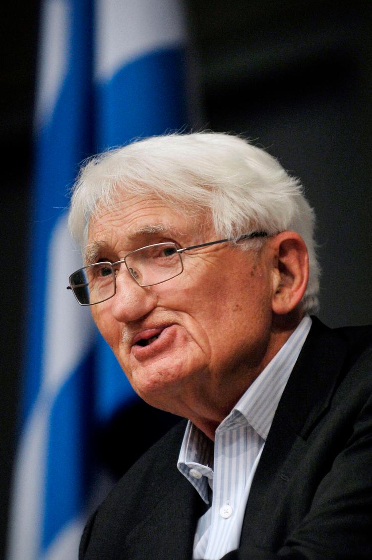 Habermas blev ved med at være tænkeren, andre filosoffer måtte forholde sig til.   Foto: Louisa Gouliamaki/Ritzau Scanpix