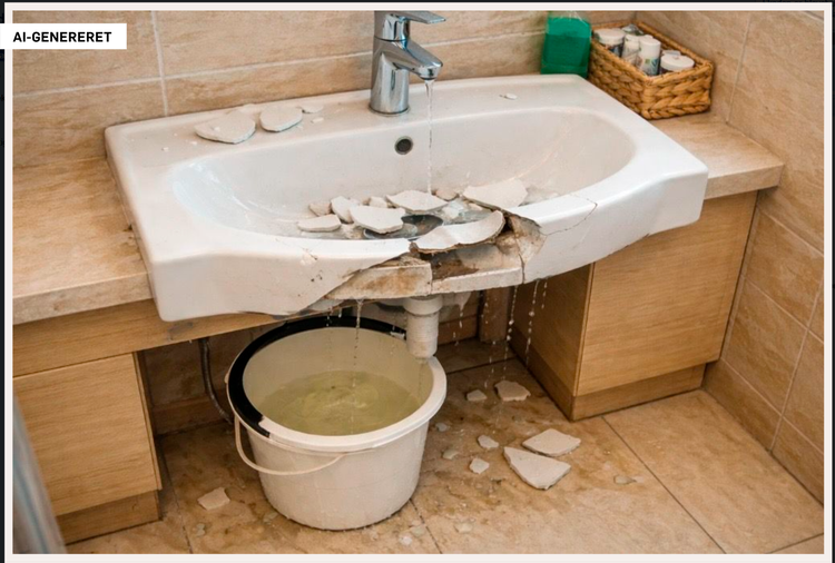 The photo has been manipulated and created using artificial intelligence. Image provided by Insurance & Pension.
Try to see if you can spot more elements in the image that don’t add up. 