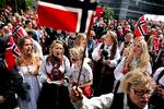 Nordmænd har en lang tradition for at fejre den norske nationaldag 17. maj - og det gælder også for nordmænd, der bor i Danmark.  Foto: Finn Frandsen