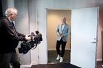 Landstræner Brian Riemer er ærgerlig over de mange skader, der har ramt Danmarks landshold, men han er alligevel fortrøstningsfuld op til VM-playoffkampen mod Nordmakedonien. Foto: Jens Dresling