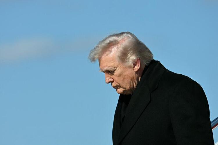 Fortællingen om den israelske indflydelse hænger over Trump. Foto: Foto: Jim WATSON / AFP