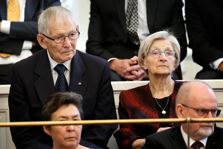     Tidligere Formand for Folketinget Christian Mejdahl deltager i Folketingets åbning i oktober 2022.   Foto: Jens Dresling