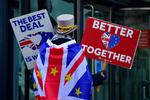 Anti-Brexit-demonstrant i London i 2020.  Foto: Toby Melville/Ritzau Scanpix