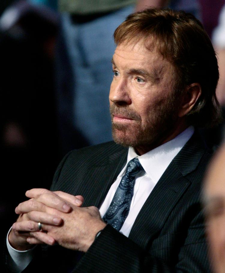 Chuck Norris ses under en republikansk præsidentdebat tilbage i 2007. Foto: Scott Audette/Ritzau Scanpix