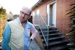 Kristian Hansen fra Kongens Lyngby forstår ikke, hvorfor han skal betale ejendomsværdiskat af en tilbygning, der aldrig er opført. Foto: Jens Dresling