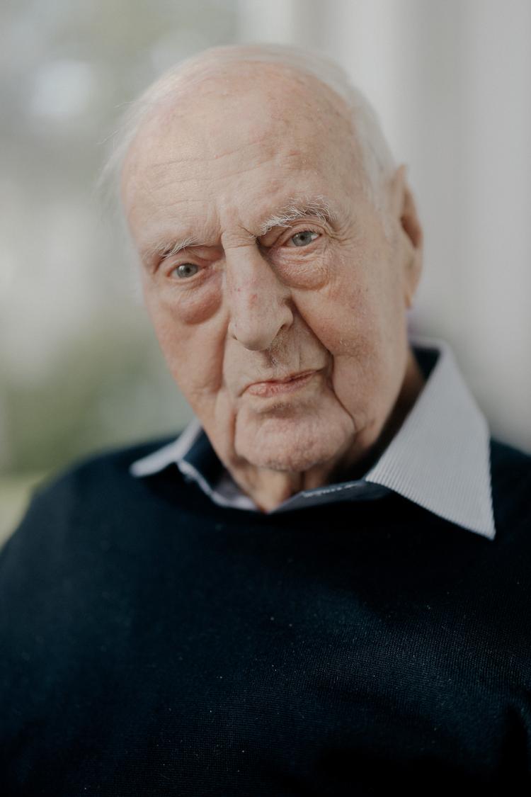 Omkring 100 gæster kommer og fejrer Niels Ersbølls 100-års fødselsdag, heriblandt både familie, venner og flere tidligere statsministre.  Foto: Loui Pedersen