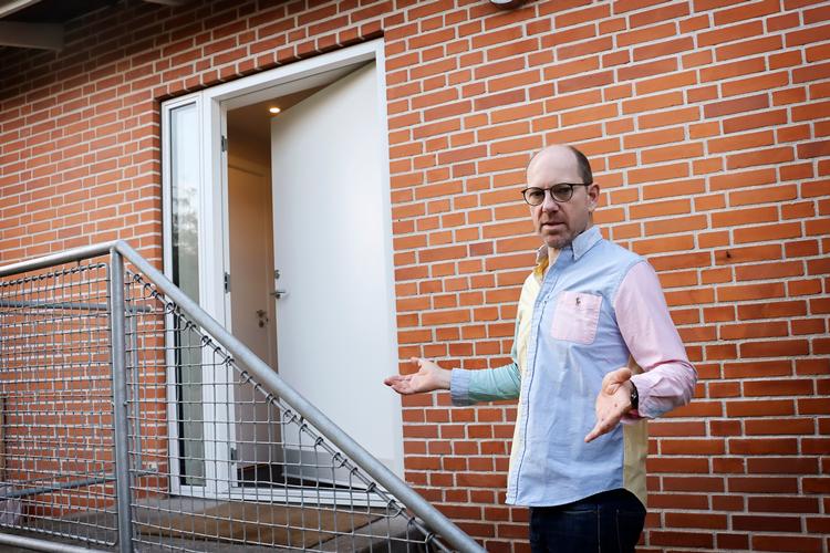 Vurderingsstyrelsen erkendte i september, at Kristian Hansen i Lyngby ikke skulle betale boligskat af en tilbygning, der ikke var opført. Skattestyrelsen fastholdt dog, at han skulle betale, men det vil blive rettet nu, oplyser Vurderingsstyrelsen.  Foto: Jens Dresling