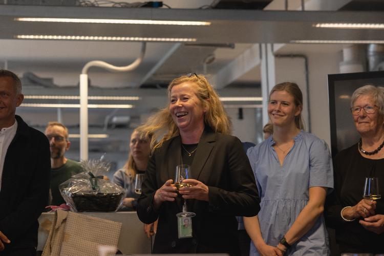 Anne Mette Svane fotograferet i 2022, da hun stoppede som chefredaktør på Politiken.  Foto: Marcus Emil Christensen
