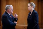 Lars Løkke Rasmussen (M) sagde fredag, at han ikke vil deltage i flere forhandlingsmøder, før Mette Frederiksen (S) får V og K til bordet. Foto: Jens Dresling