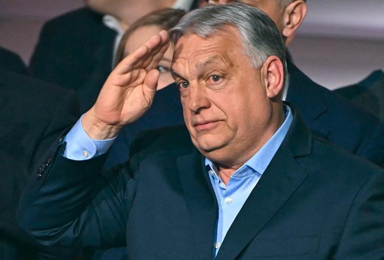 Ungarns ministerpræsident, Viktor Orbán, der har siddet ved magten i 16 år, erkendte i aftes sit nederlag – det er et tilbageslag for den globale nationalistiske bølge, som Donald Trump har været med til at drive. Foto: Attila Kisbenedek/Ritzau Scanpix