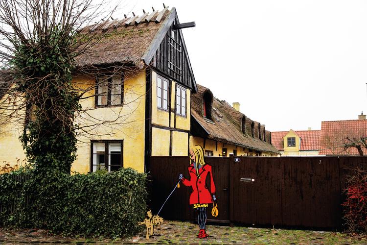 Foto: Tegning: Claus Nørregaard/originalfoto: Lasse Kofod