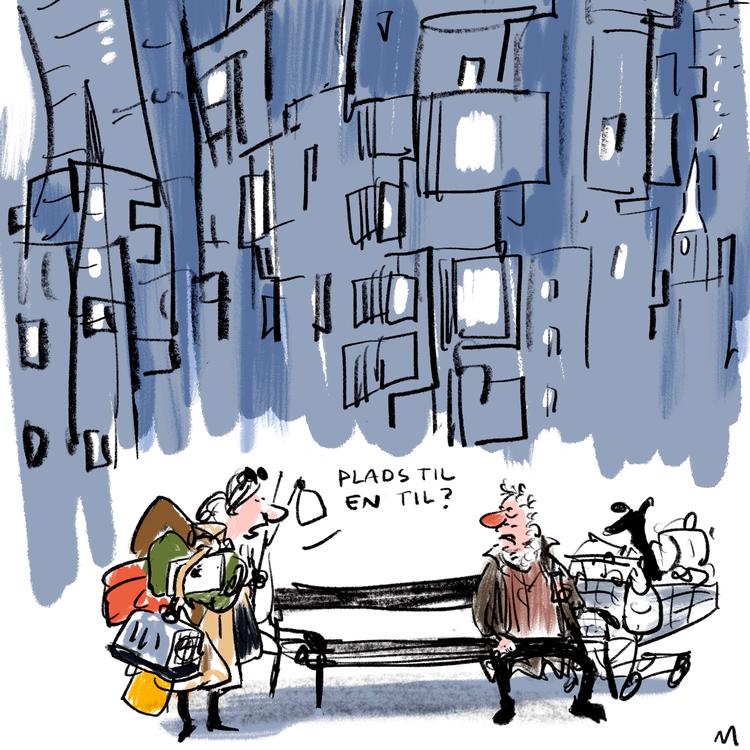 Arkivtegning: Mette Dreyer