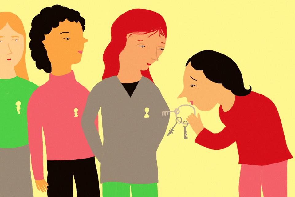 Min veninde kom til at tale over sig efter to flasker vin. Nu kan jeg ikke slippe det, hun sagde