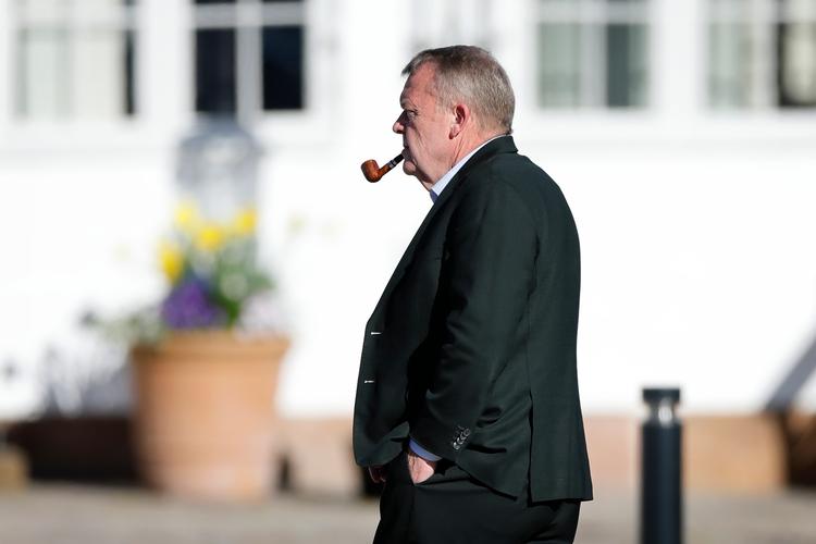 Lars Løkke Rasmussen på Marienborg. Foto: Jens Dresling