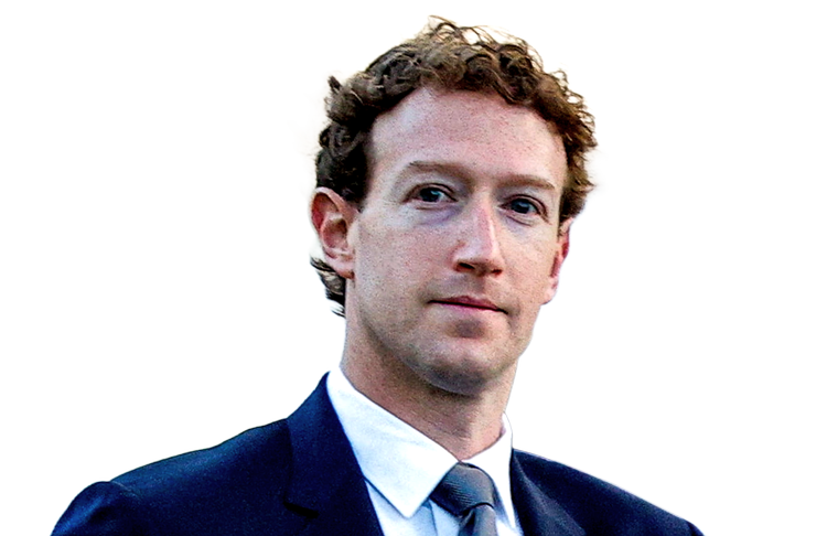 Meta-direktøren Mark Zuckerberg er i gang med at skabe en digital klon af sig selv. Ai-udgaven af ham skal kunne holde møder med medarbejderne. Foto: Mike Blake/Ritzau Scanpix