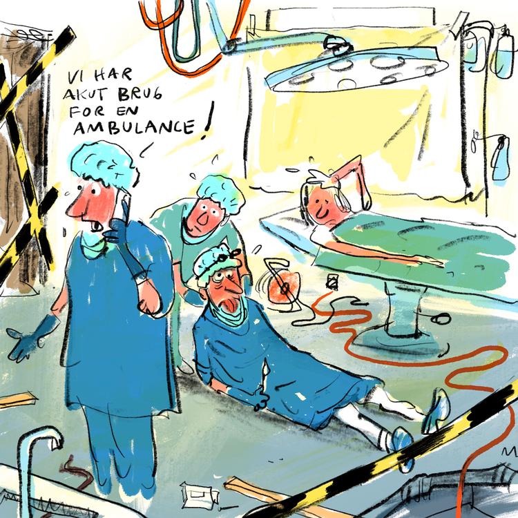 Tegning: Mette Dreyer