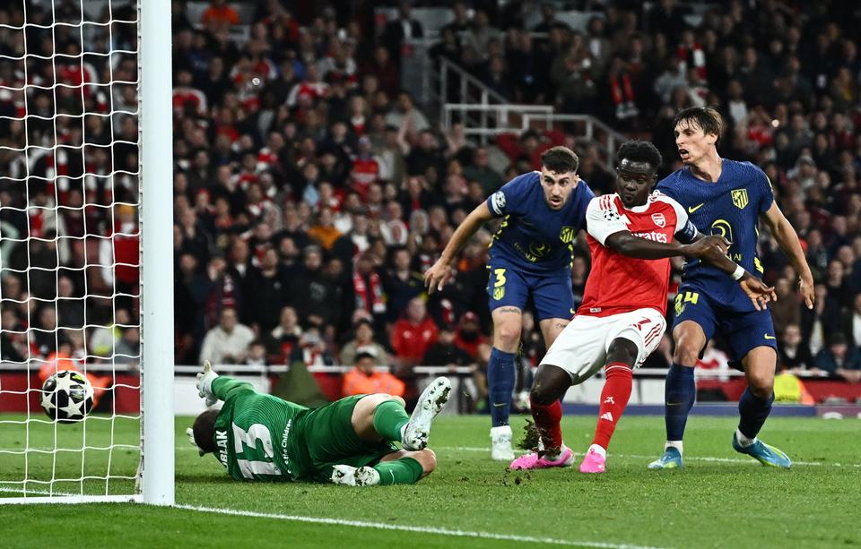 Arsenal slår Atletico Madrid og er i finalen i Champions League