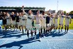 Lyngby rykkede ned sidste sommer, men vender nu tilbage til Superligaen.  Foto: Jens Dresling