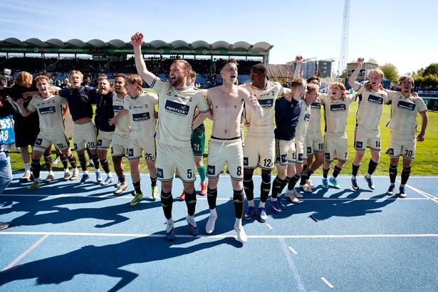 Lyngby rykkede ned sidste sommer, men vender nu tilbage til Superligaen.  Foto: Jens Dresling