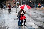 Der bliver nok brug for en paraply i weekenden. Foto: Jens Dresling