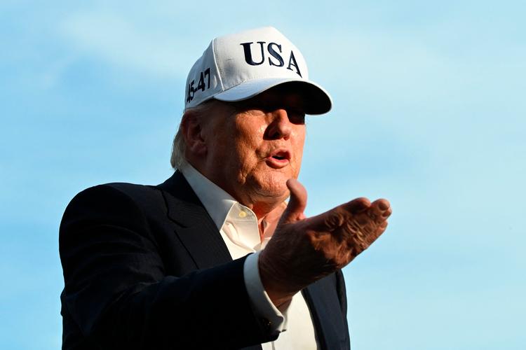 Taiwans præsident må have følt det som en kold afvaskning, da Donald Trump talte med tv-stationen Fox News oven på sit besøg i Kina. Foto: Alex Wroblewski/Ritzau Scanpix
