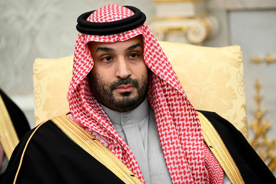 Den saudiske kronprins Mohammed Bin Salmar står i spidsen for Vision 2030 projektet, som skal skabe en bredere samfundsforandring.  Foto: Brendan Smialowski/Ritzau Scanpix