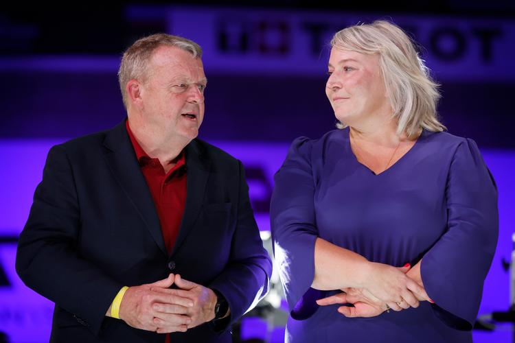 Moderaternes udtalelser om Enhedslisten er siden folketingsvalget blevet stadigt mere positivt. Både fra partiformand Lars Løkke Rasmussen og fungerende uddannelses- og forskningsminister Christina Egelund. Her er de to ved VM i banecykling i Ballerup Super Arena i 2024. Arkivfoto: Jens Dresling