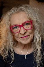 Lotte Rømer, der var uddannet musikpædagog, spillede bas og keyboards. Foto: Loui Pedersen