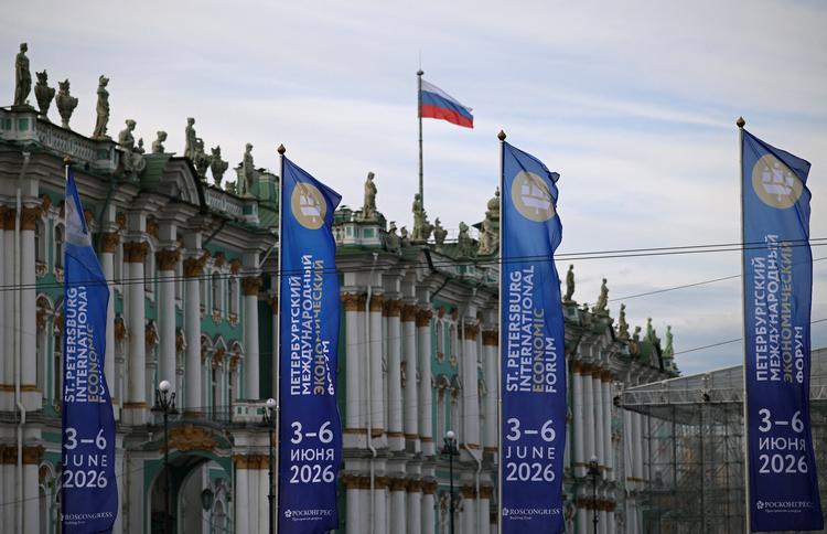 St. Petersburg er i disse dage vært for St. Petersburg International Economic Forum. Foto: Anastasia Barashkova/Ritzau Scanpix