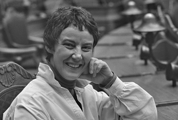 »Jytte Hilden, nyvalgt folketingsmand (S)« lyder billedteksten i arkivet meget sigende til dette portræt taget i Folketinget i 1979.    Foto: Jacob Maarbjerg