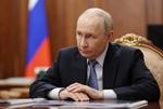 Skrepetskij var kendt for sine karikaturer af prominente russiske politikere fra præsident Putin til sovjetleder Josef Stalin. Foto: Vyacheslav Prokofyev/Ritzau Scanpix