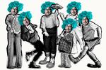 Illustration: Caroline Niegaard. Originalfoto: Thomas Borberg / Lars Hansen / Tage Christensen / Finn Frandsen / Erik Gleie
