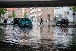 Vi er gået ind i skybrudssæsonen, og det kan måske blive aktuelt i nat. Foto: Jens Hartmann