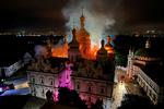 Kyiv Pertjersk-klosteret er en del af Ukraines kulturarv og derfor (!) et russisk krigsmål.  Foto: Ukrainian Culture Ministry/Ritzau Scanpix