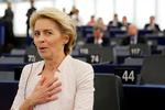 Forperson for EU-Kommissionen, Ursula von der Leyen. Måske tænker hun på at prøve kræfter med den store sommerquiz?  Foto: Vincent Kessler/Ritzau Scanpix