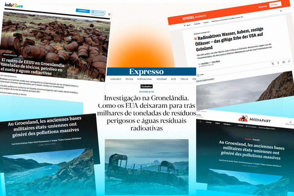 Politiken-afdækning af amerikansk forurening i Grønland går Europa rundt