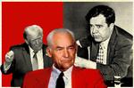 Kollage: Freja Juul Pedersen. Til venstre: Donald Trump. I midten: Sam Walton. Til højre: Huey P. Long. Foto: The Granger Collection, Robin Nelson/zuma Press Wire/shu og EVELYN HOCKSTEIN // Ritzau. 