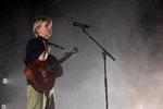 Stemningen var god, folk sang med, men Guldimund ville for meget. Foto: Peter Hove Olesen