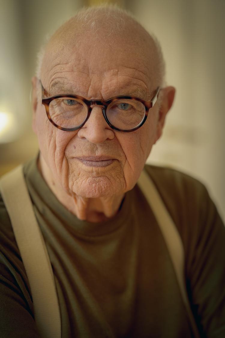 95-årige Niels Barfoed har skrevet mere end 30 bøger. Foto: Miriam Dalsgaard