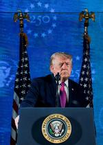 USA er på autoritær kurs, og Donald Trump har accelereret udviklingen, vurderer et netværk med flere hundrede tidligere efterretningsfolk.    Foto: Kylie Cooper/Ritzau Scanpix